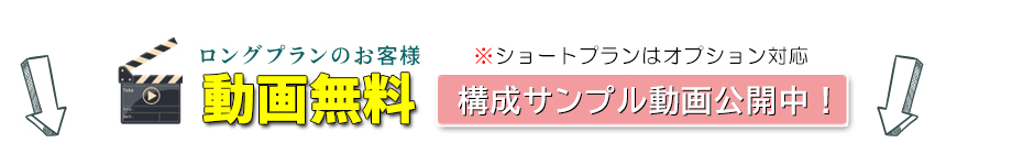 動画撮影の構成のサンプル